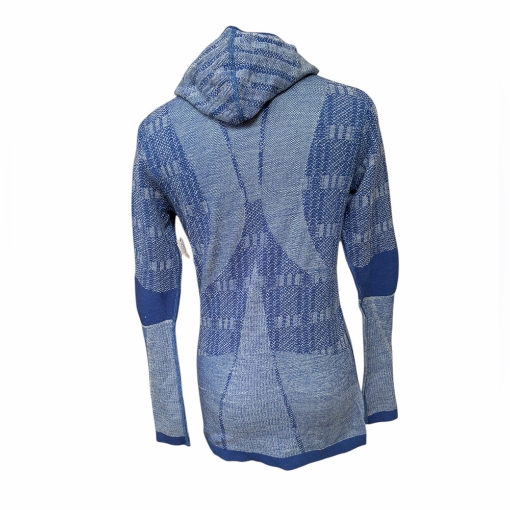 SMARTWOOL MERINO 250 INTRAKNIT THERMAL PATTERN HOODIE WOMENS size medium, nwt - Picture 3 of 6